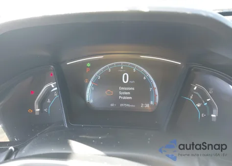 2019 Honda Civic Lx из США, поврежденный, VIN 2HGFC2F67KH558582